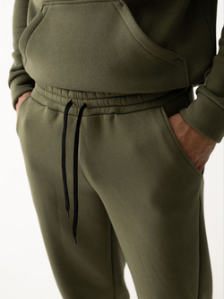 Костюм мужской спортивный теплый. Хаки