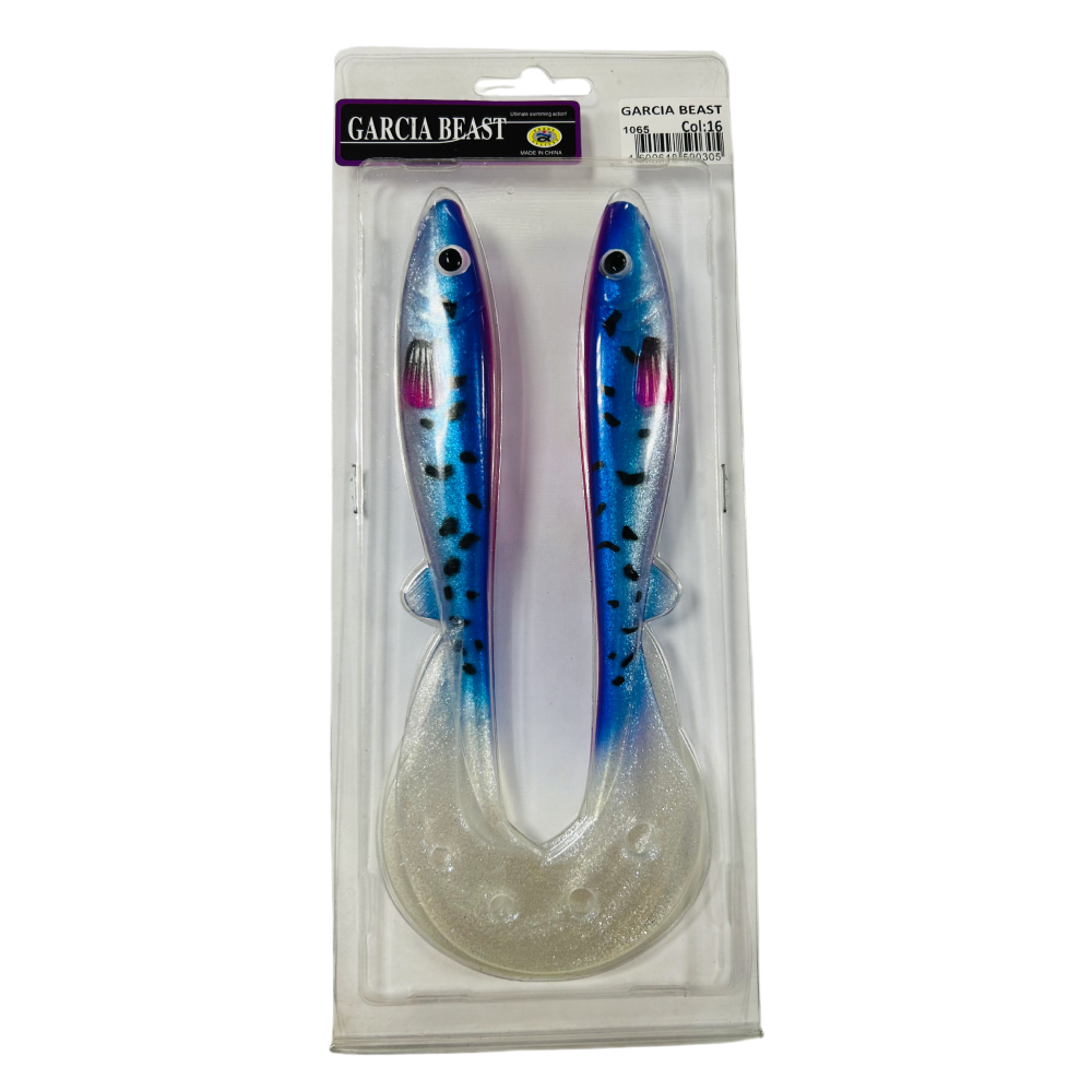 Силиконовая приманка GARCIA BEAST 19см COL16 №55