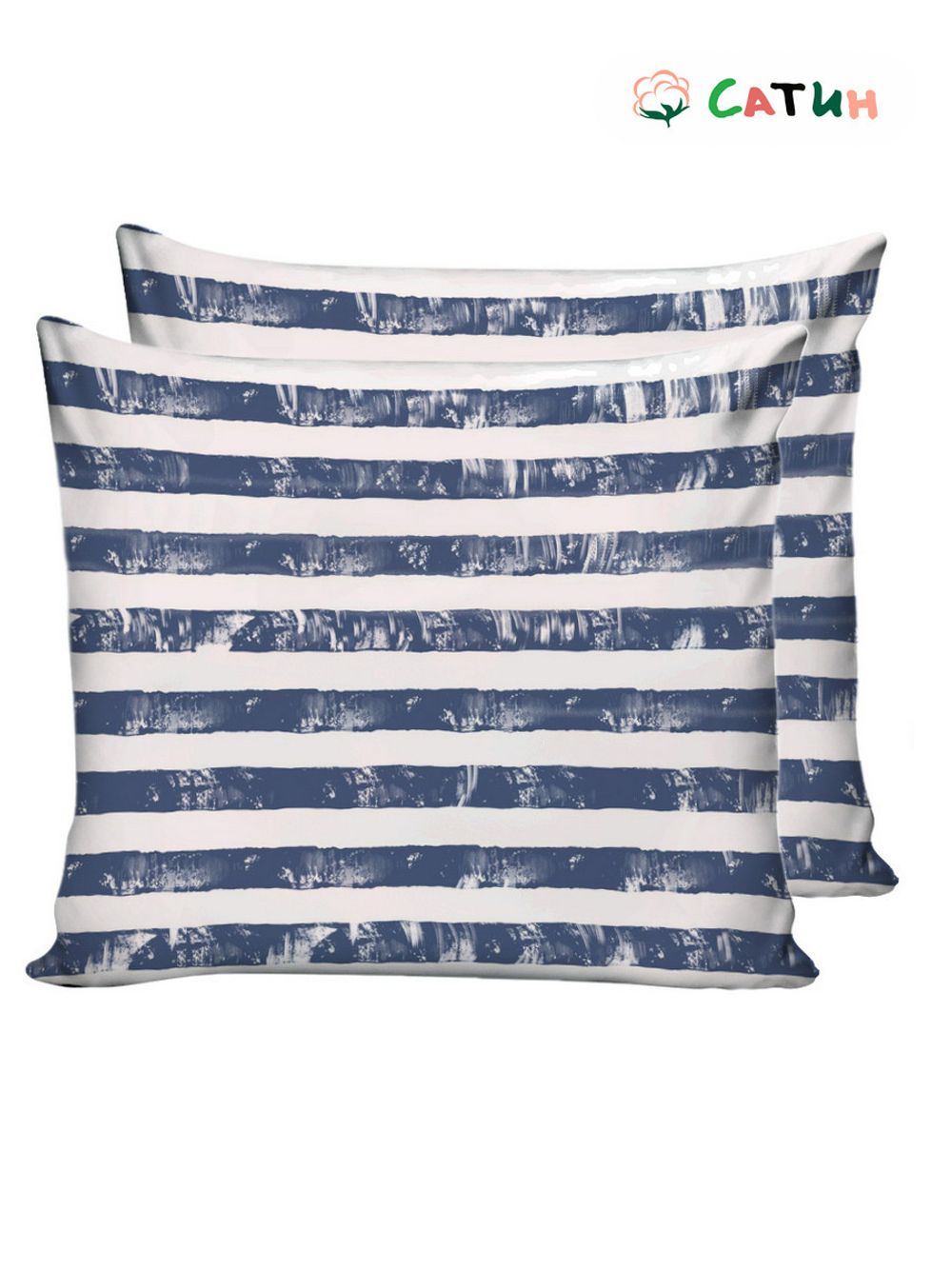 Наволочка комплект 2шт Milky Garden "Crane" 70х70 см