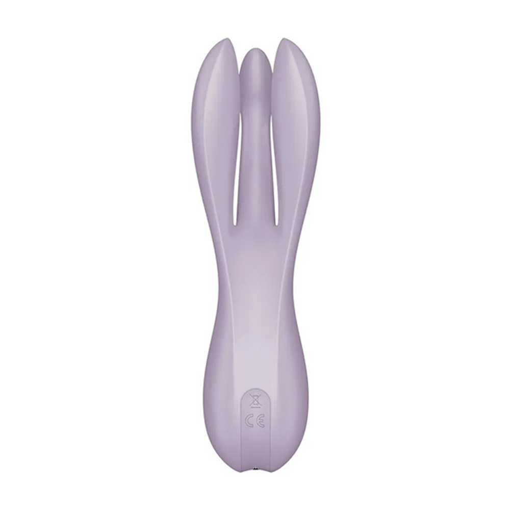 Вибростимулятор 14см Satisfyer Threesome 2 Violet