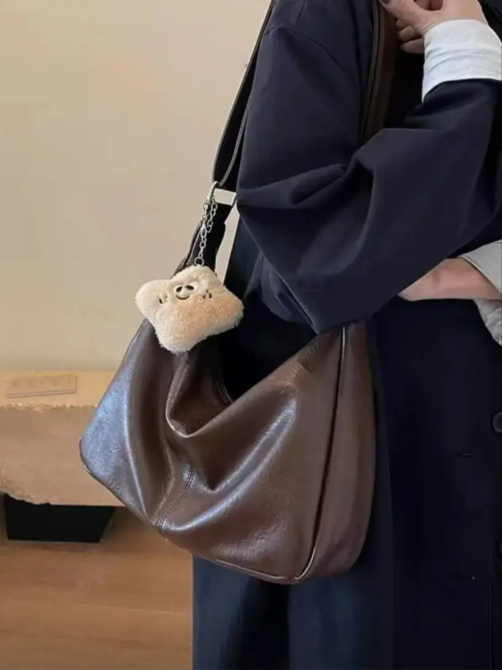 Сумка шоппер городской на молнии