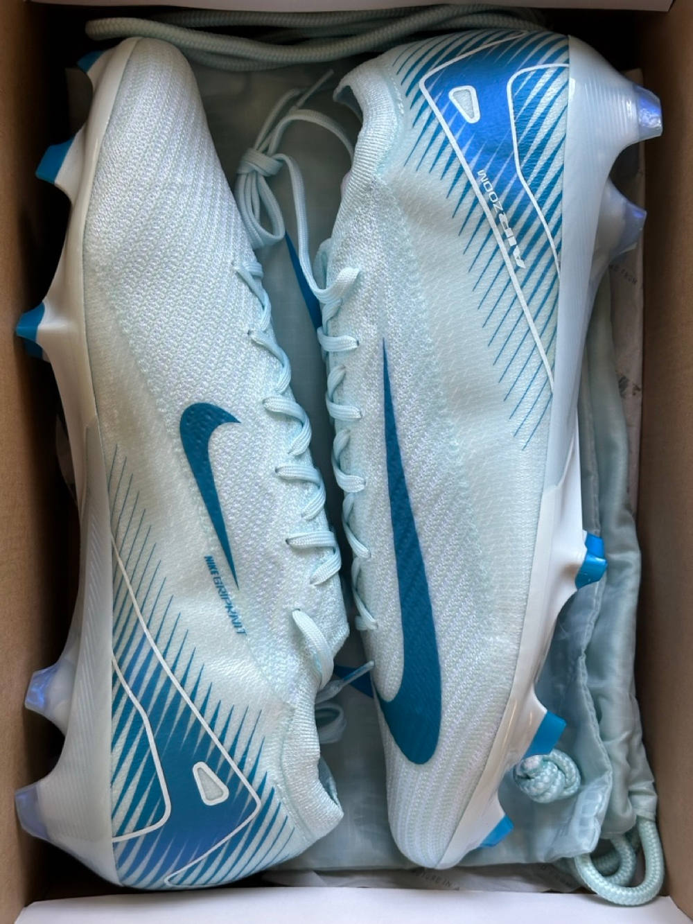 Mercurial blue and white on sale