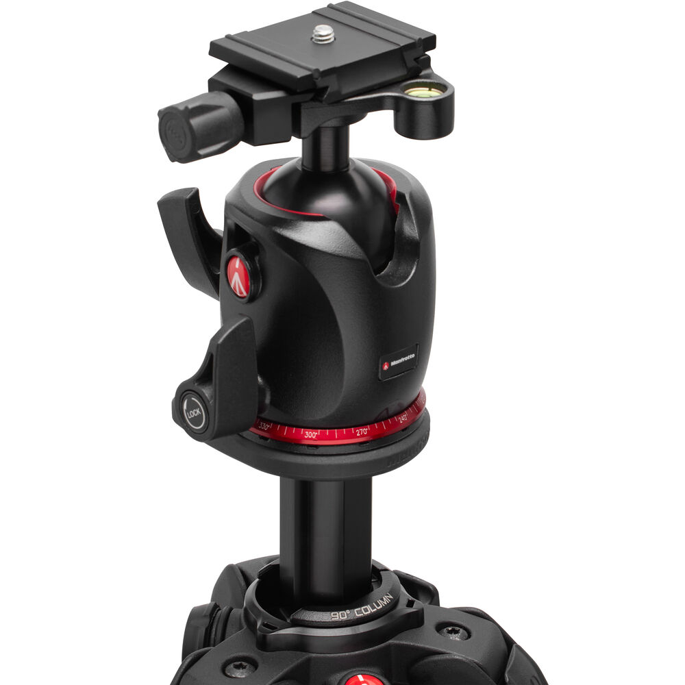 Штатив с головкой Manfrotto MK055CXPRO4-Q6T AS carbon tripod kit