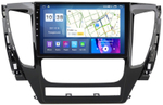 Магнитола для Mitsubishi Pajero Sport 3 2016-2021 (АКПП) - Parafar PF231LUX2UHD на Android 13, QLED, ТОП процессор, 8Гб+128Гб, CarPlay, 4G SIM-слот