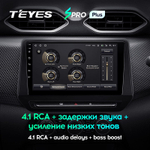 Teyes SPRO Plus 9"для Renault Triber, Nissan Magnite 2019-2021 (прав)