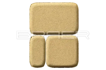 Тротуарная плитка Braer Классико, Песочный, 60 мм