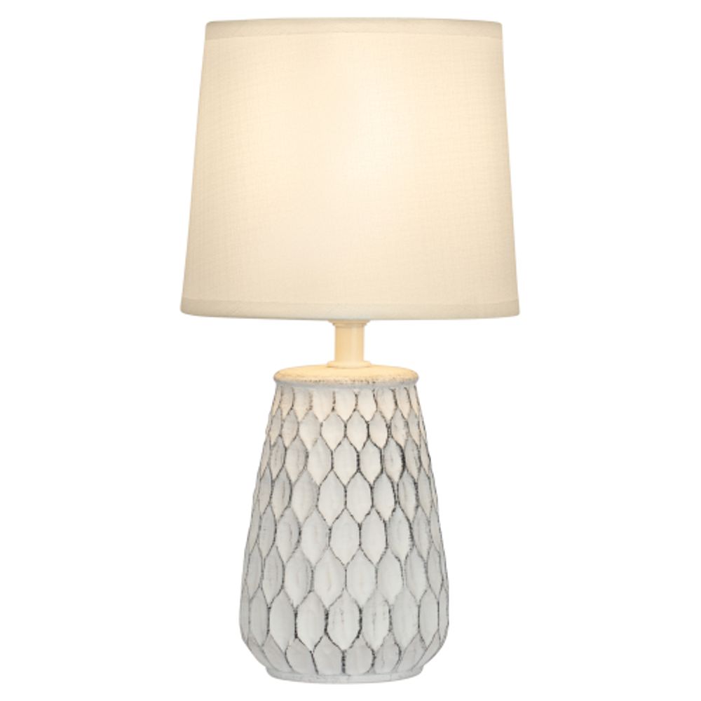 Настольная лампа Rivoli Bertha 7071-502 1 * Е14 40 Вт керамика белая | Rivoli