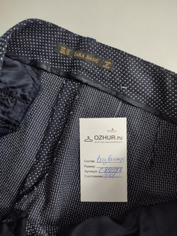 Брюки Zara в мелкий горох 40 размер