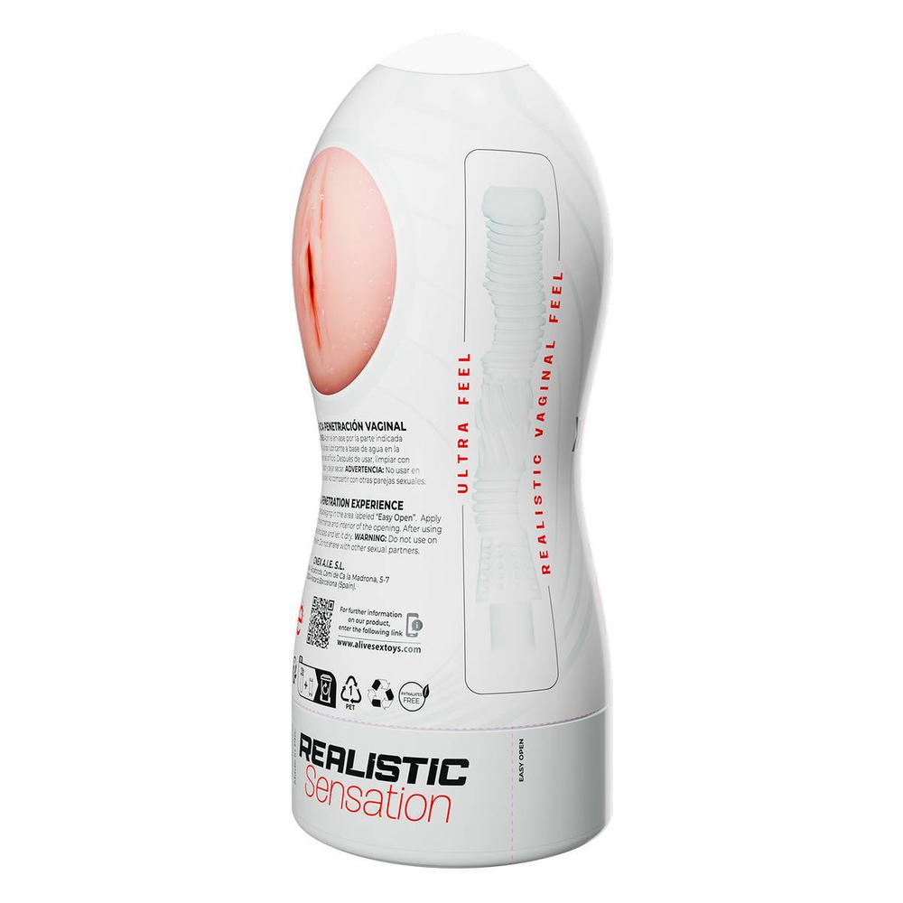 Мастурбатор-вагина Adrien Lastic Maxi Flex, 19 см, телесный