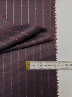 Шерсть с п/а Cerruti 1881 бордовая в полоску