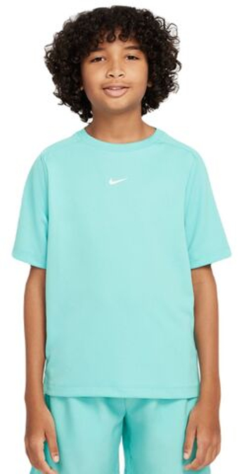 Футболка для мальчика теннисная Nike Kids Dri-Fit Multi+ Training Top - Мятный