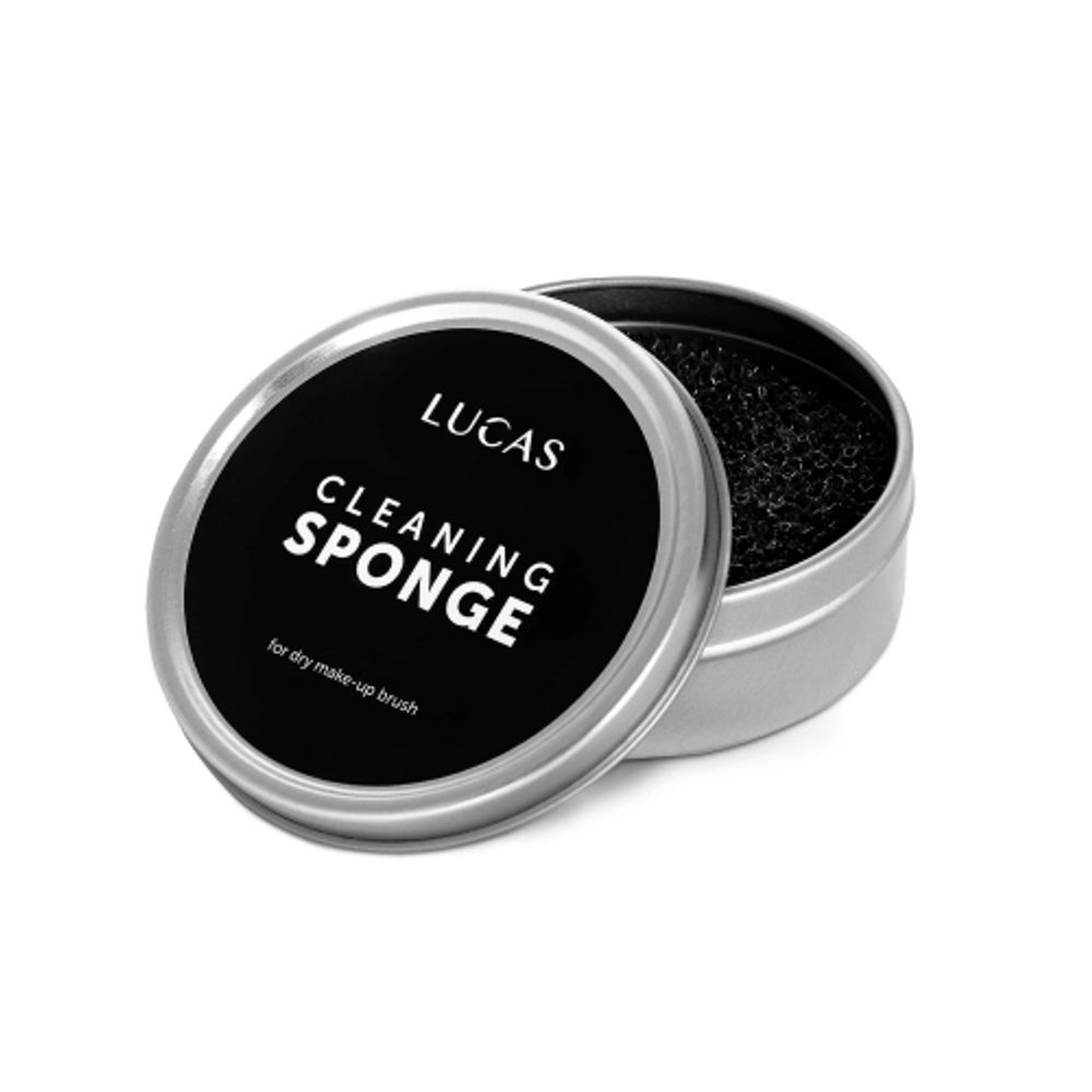 Спонж для очистки сухих кистей «Cleaning sponge», Lucas Cosmetics