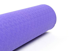 Коврик для йоги TPE 6 мм, фиолетовый, двухсторонний (с люверсами) Hasttings Digger HD22D1C-Purple