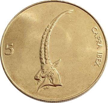 5 толаров 2000 Словения