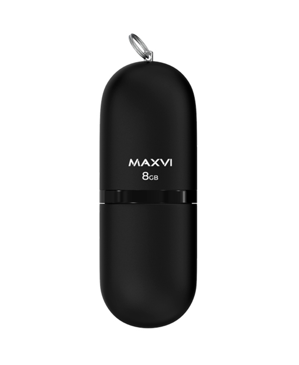 Карта памяти Maxvi USB SF 8GB black (FD8GBUSB20C10SF)