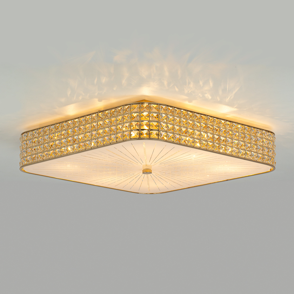 Citilux Портал CL324202 Люстра хрустальная Золото