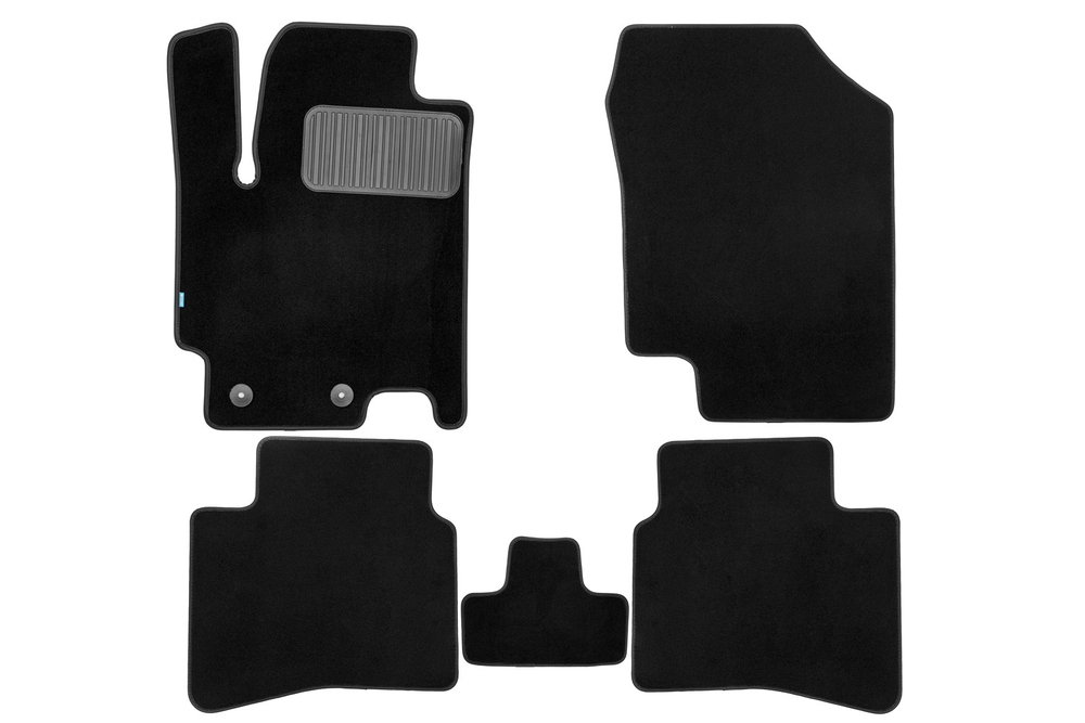 Коврики в салон для JAC J7 2022- лифтбек, 5шт. (текстиль) KLEVER0512600122110KH