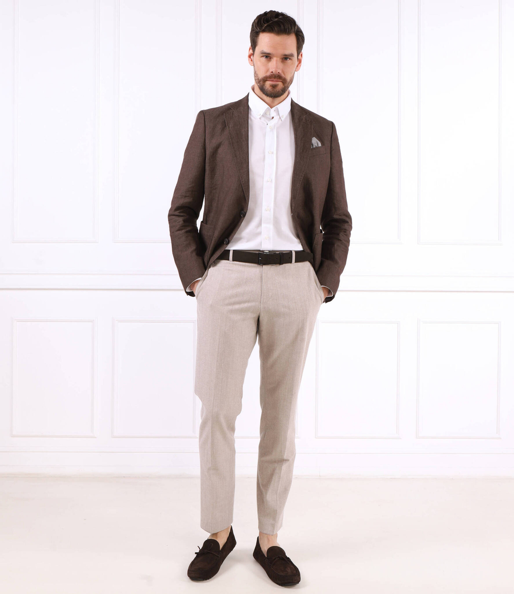 Рубашка C-HAL-BD-C1-223 BOSS BLACK - белый(50490472)