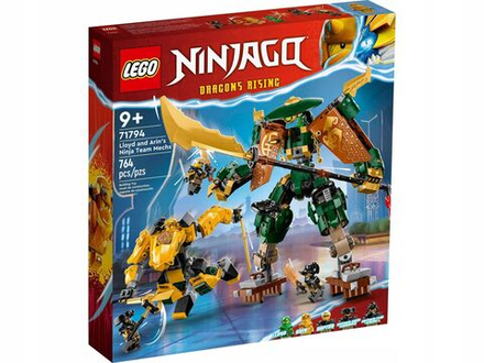 Конструктор LEGO Ninjago Команда роботов-ниндзя Ллойда и Арина 71794