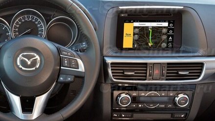 Навигационный блок для Mazda CX-5 2015-2017 (Mazda Connect) - Carmedia LT-MZD-655 на Android 9, 6-ядер и 3ГБ-32ГБ