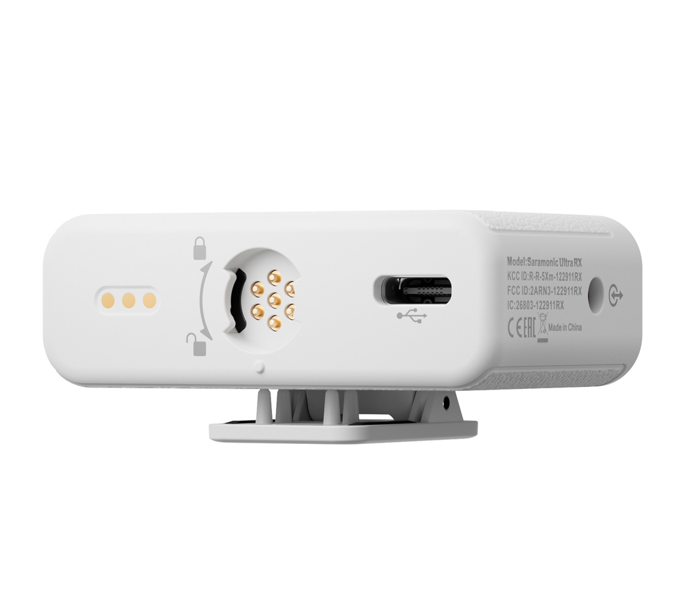 Беспроводная система Saramonic Ultra 04, 2TX + RX, 3.5мм / USB-C / Lightning, с петличками, белая