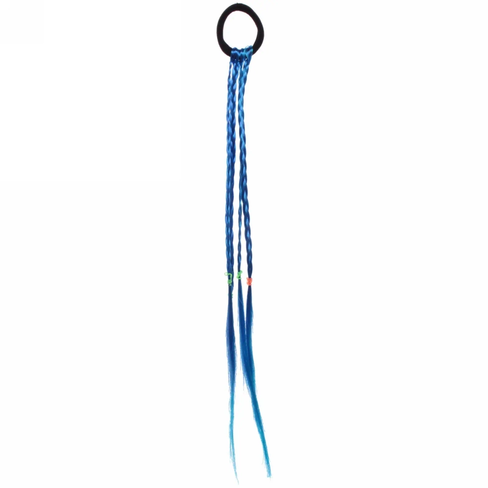 Афрокосички на резинке «Фантазия» 42 см, 10гр (4 шт), Мультицвет