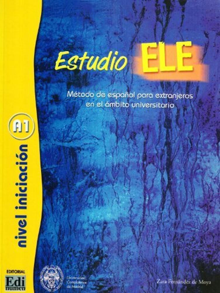 Estudio Ele A1 (Iniciacion) Libro Del Alumno