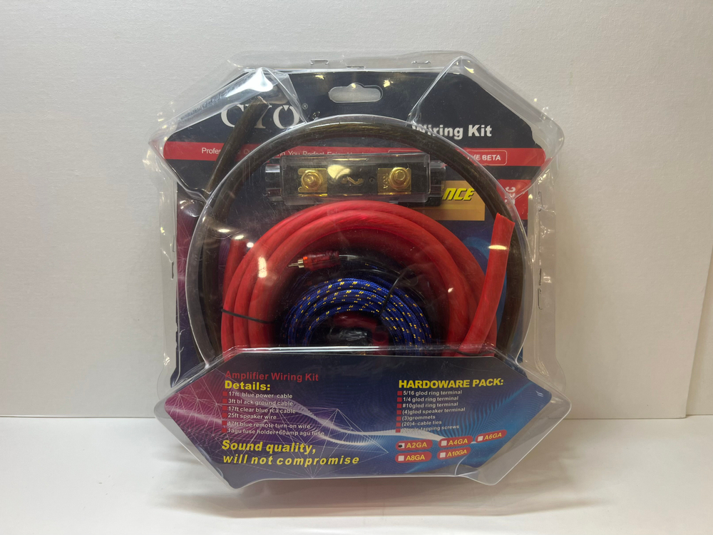 CYO Premium / Набор проводов для сабвуфера, усилителя (2-х канального)