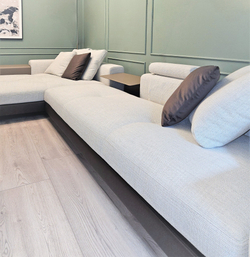 Диван угловой White