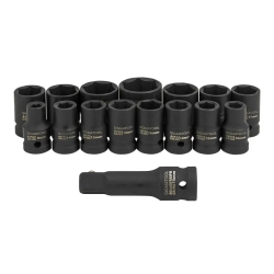 Набор головок ударных 16пр. 1/2''6pt SIGMATOOL Sigmatool-4179-5MPB
