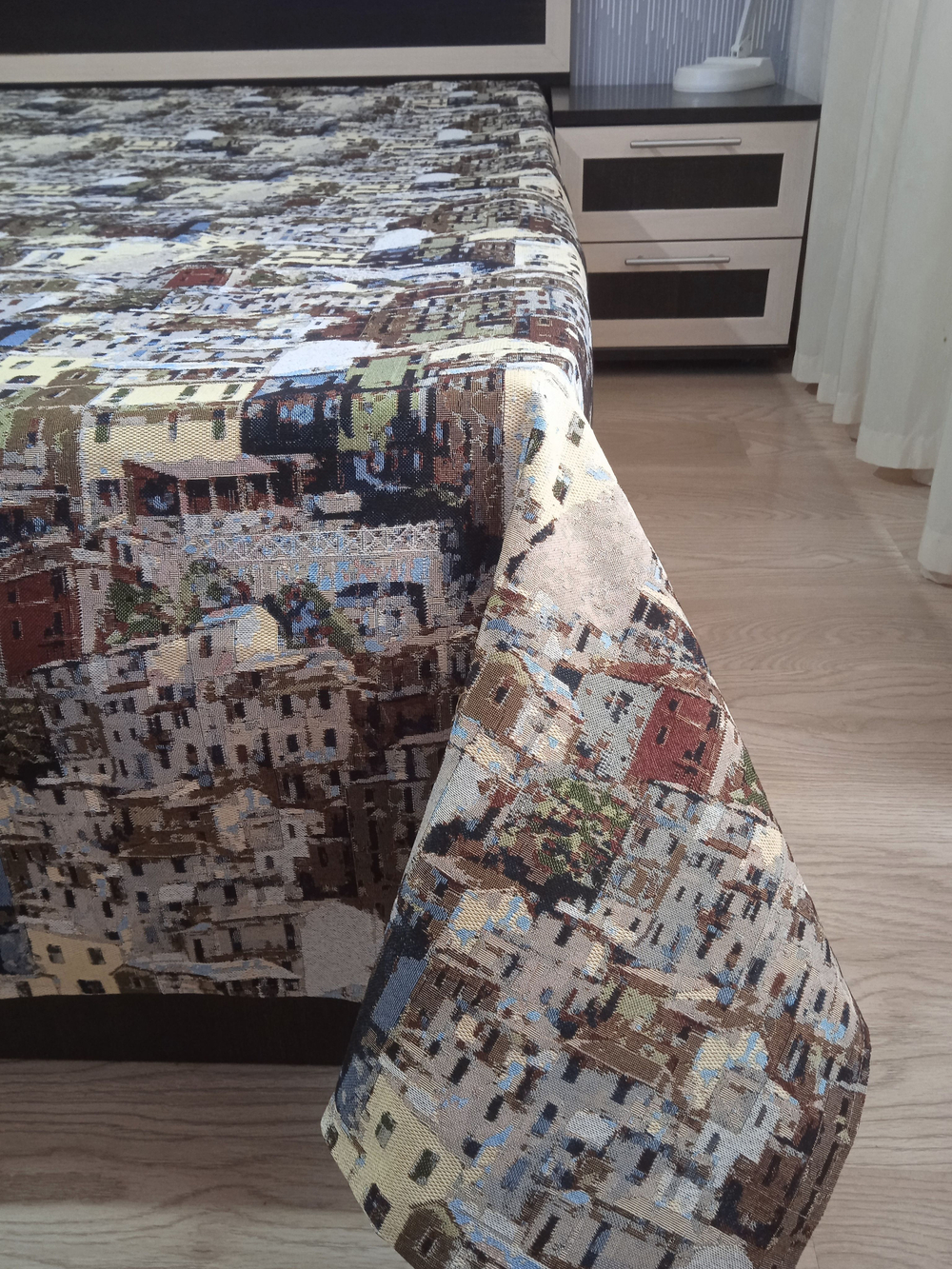 Покрывало гобеленовое Архитектура 1,5-спальный (150х200)