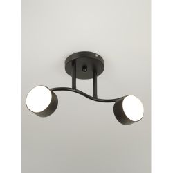 Светильник настенно-потолочный спот Rivoli Vanessa 7074-702 2хGX53 15 Вт поворотный | Rivoli