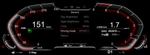 Цифровая приборная ЖК панель для BMW 1 серии F20/F52 2013-2022 RDL-1297