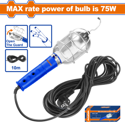 Переносной светильник E27 75 Вт (10) WADFOW WFL30001