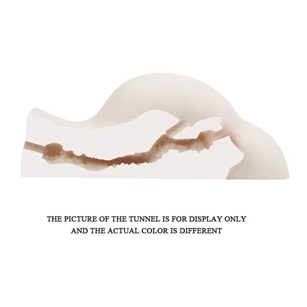 Мастурбатор Baile Juicy Peach – вагина и анус, 19,5×19,5×7 см