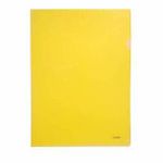 Папка-уголок STANGER А4 пластик 200 мкм желт.