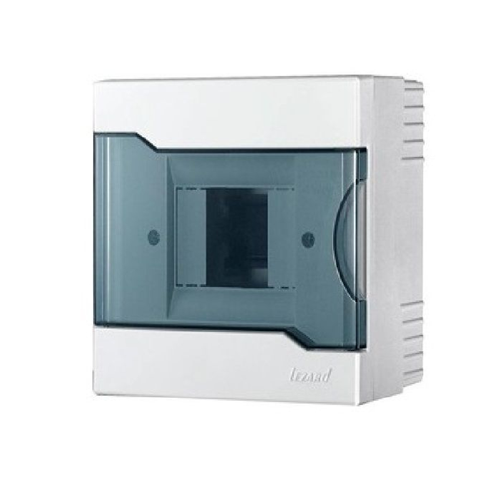 Бокс с прозрачной крышкой ЩРН-П-4 для наружной уст.4-х модульных устройств 730-2000-004