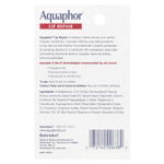 Aquaphor, восстанавливающий бальзам для губ мгновенного действия, без отдушек, 10 мл (0,35 жидк. унции)