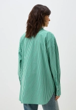 Рубашка в клетку виши