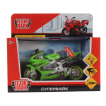 Модель ин. пласт. "Мотоцикл Супербайк" 13,5см, свет/звук,выдв.поднож.вращ.руль ZY025296-R(Технопарк)