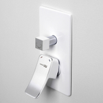 Смеситель для ванны встраиваемый белый Aller WasserKraft витринный образец