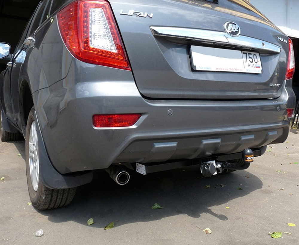 Фаркоп для Lifan X60 2012-2021 Тип шара: A. Нагрузки: 750/50 кг, LF 02