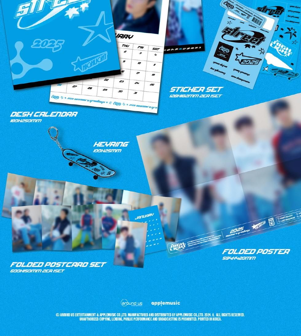 товары HIGHLIGHT - 2025 SEASON'S GREETINGS STREET Version
