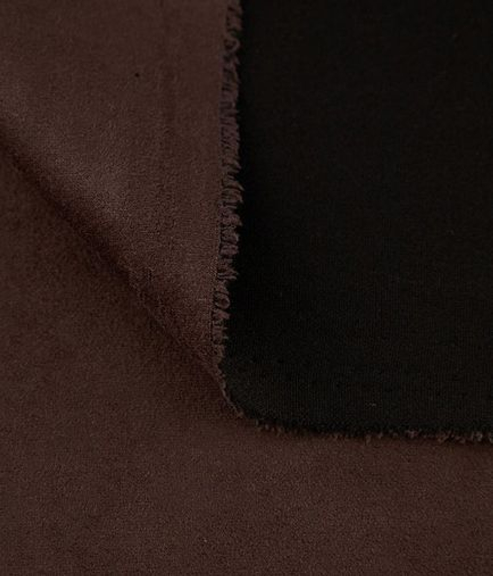 Замша скуба, 510 гр/м.п., 150 см, шоколадный