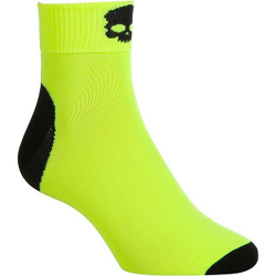 Теннисные носки Hydrogen Box Performance Short Socks 2P - black/yellow fluo