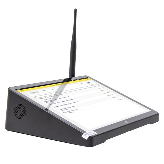 Компактный сенсорный POS терминал TOUCH POS X10pro (10.8&quot; емкостной Intel Cherry Trail Z8350 1.92GHz; RAM4Gb; eMMC64Gb; аккумулятор Li-Ion 10 000mAh, Wi-Fi; BT; 4*USB; 1*RS232; 1*HDMI;1* LAN,)WIN10 HOME, блок питания 12V2.4A