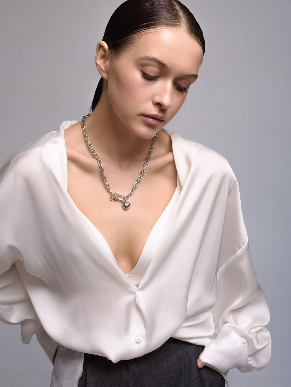 Колье "Amore New" Silver