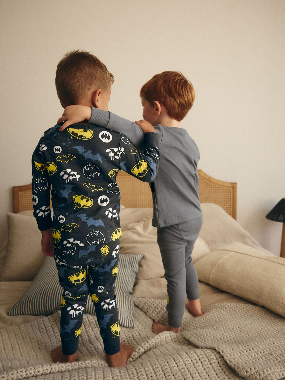 Пижама для мальчика Next 335-280, 2 шт., Серый