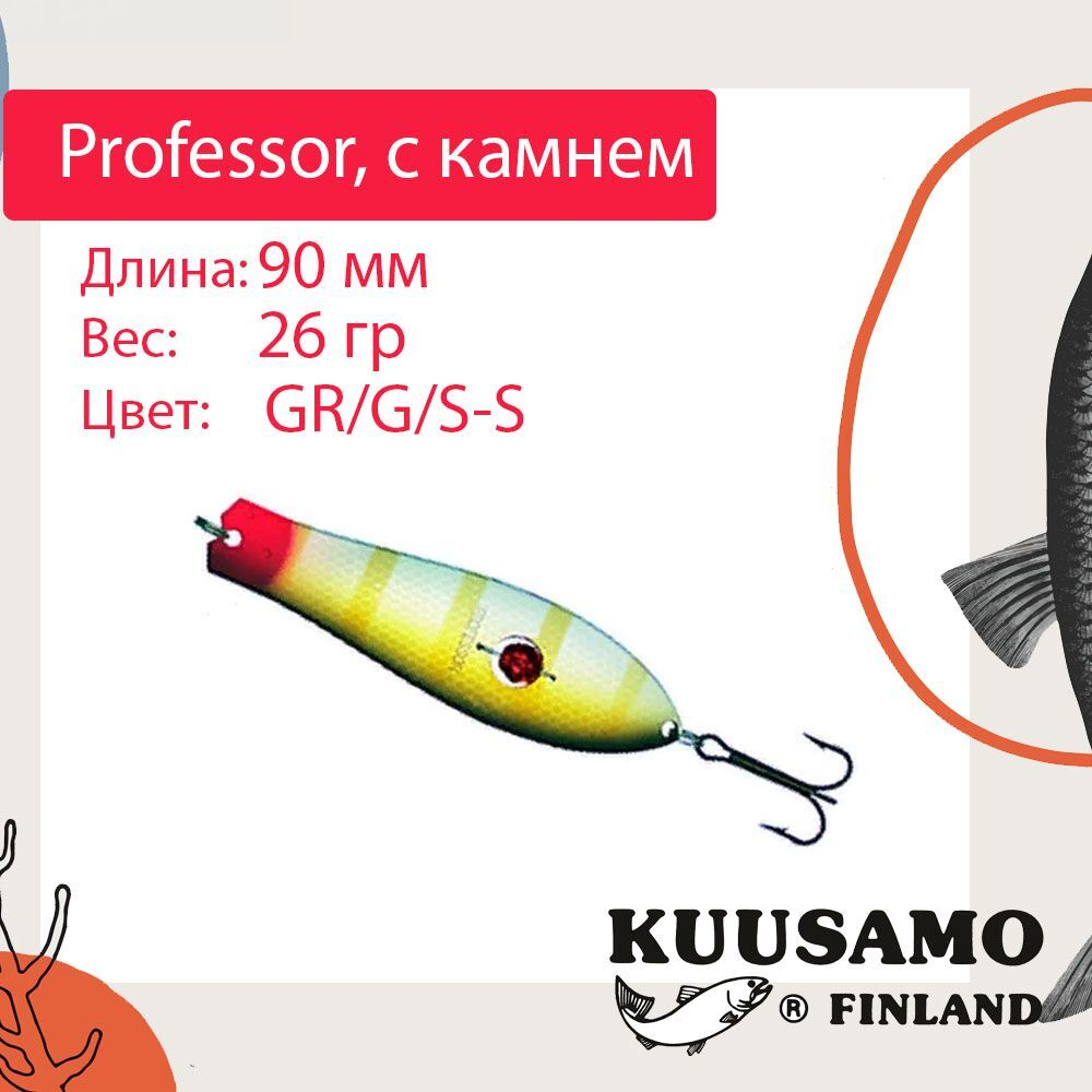 Блесна для рыбалки Kuusamo Professor
