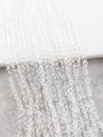 Бусины стеклянные монетки 4мм